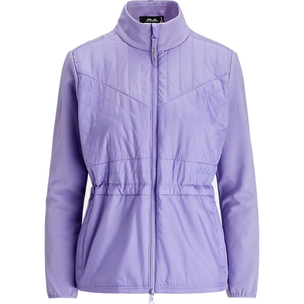NWT RLX Ralph Lauren Women's Golf Quilted Front Full Zip Jacket